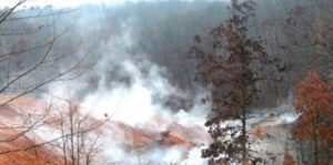 KNWA Reports: Governor Signs Proclamation in Efforts to Put Out Stump Dump Fire