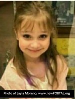 6-Year-Old Layla Moreno, Riddle, Oregon