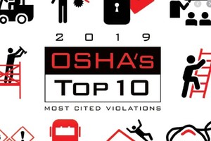 Top 10 Most Frequently Cited Workplace Safety Violations – 2019 Fiscal Year