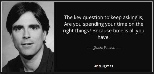 Quote Randy Pausch Oliver Law Firm - personal injury lawyers