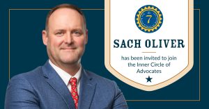 Sach Oliver named Arkansas’ Sole Recipient of Prestigious Award